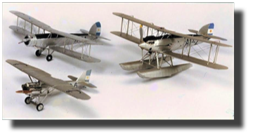 Dewoitine D.21 / Fairey III / Fairey Seal. Scratch built by Rojas Bazán between 1983 and 1986. 1:40 scale models. Museo Naval de la Nación. Dewoitine D.21 / Fairey III / Fairey Seal. Scratch built by Rojas Bazán between 1983 and 1986. 1:40 scale models. Museo Naval de la Nación.